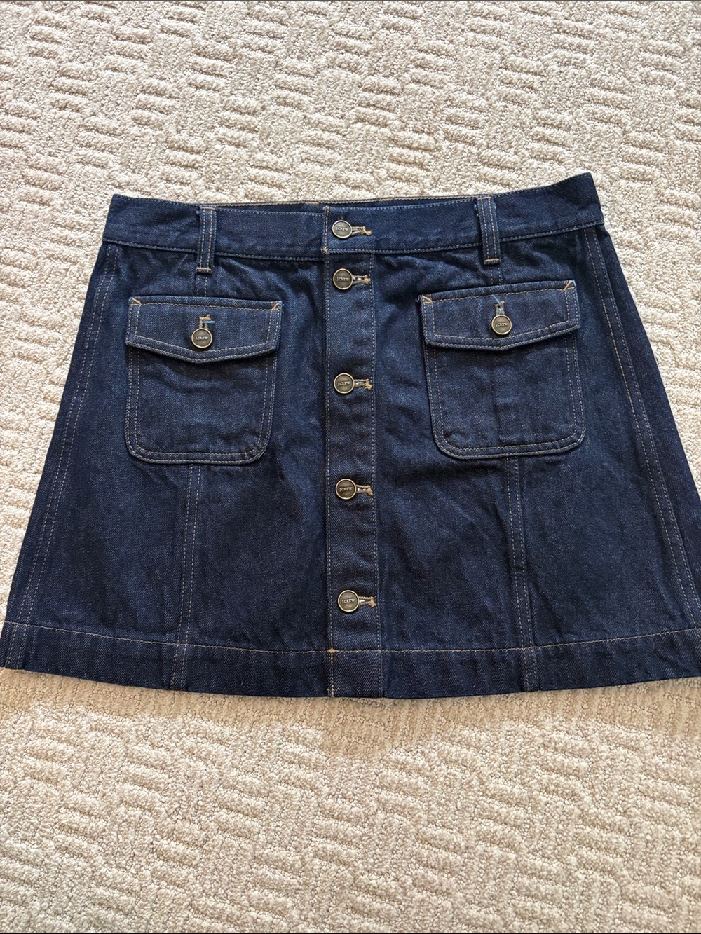 J. Crew denim skirt - Picture 2 of 4